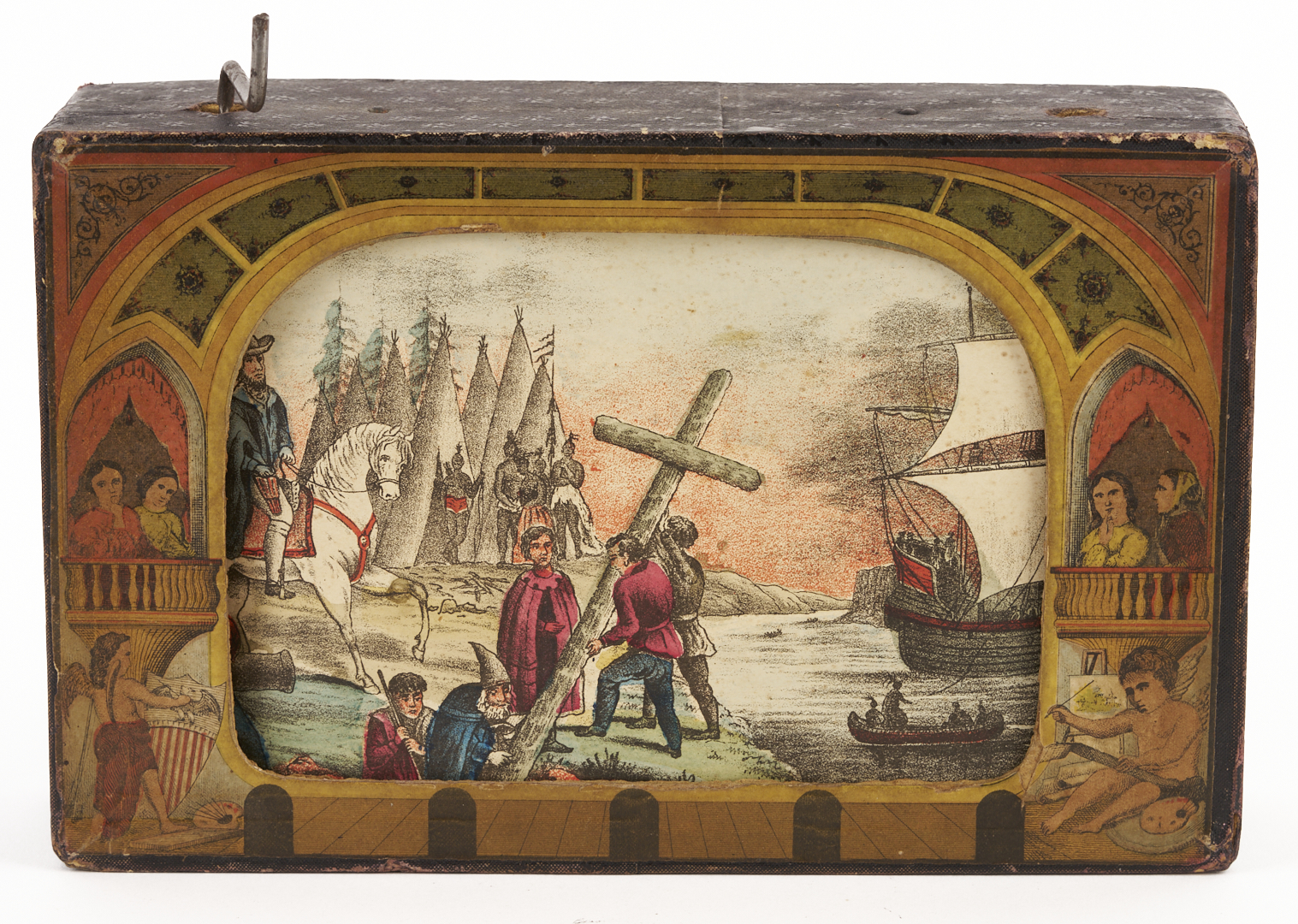 Lot 689: Milton Bradley Historiscope U.S. History Pictogram