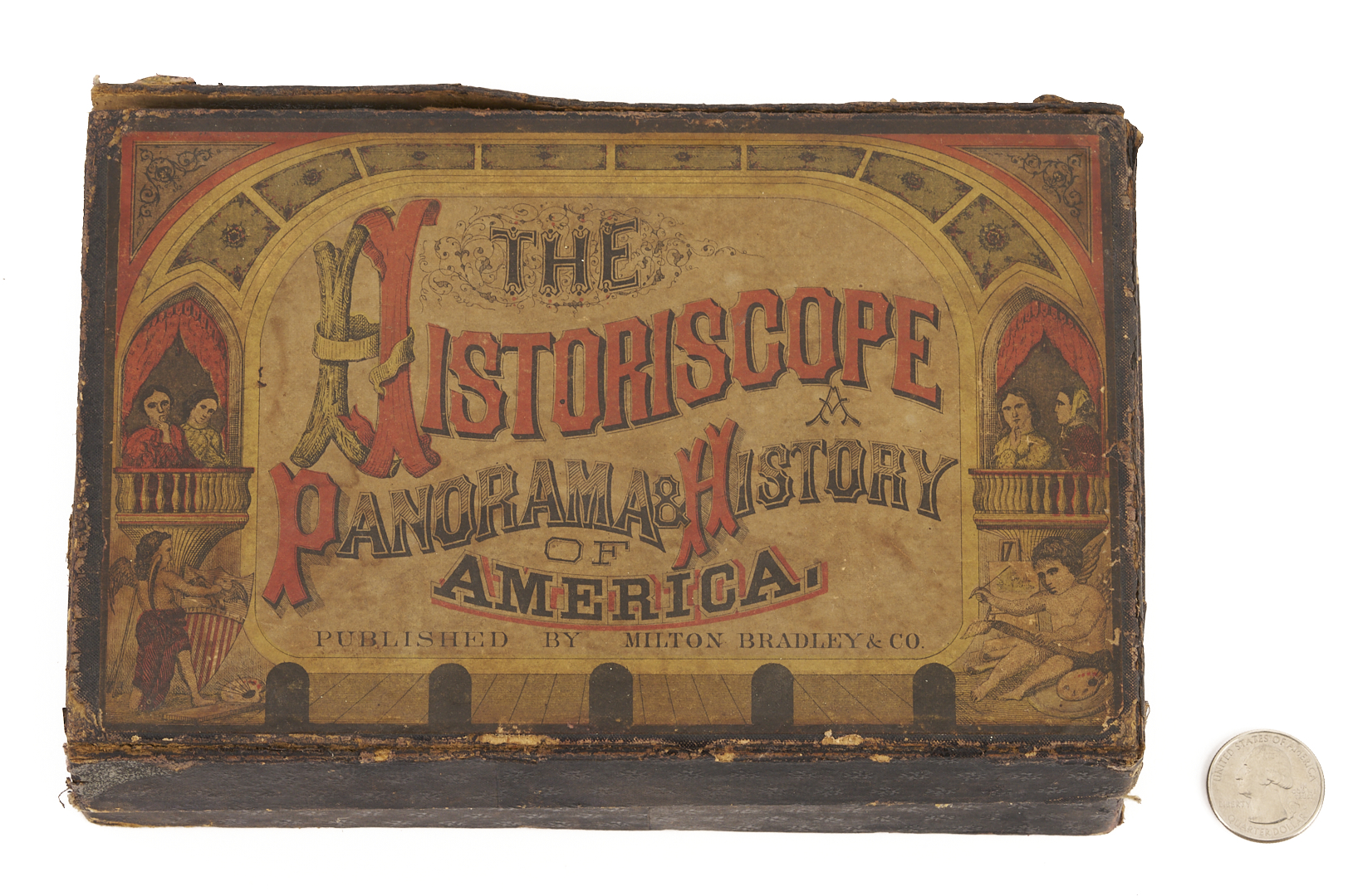 Lot 689: Milton Bradley Historiscope U.S. History Pictogram