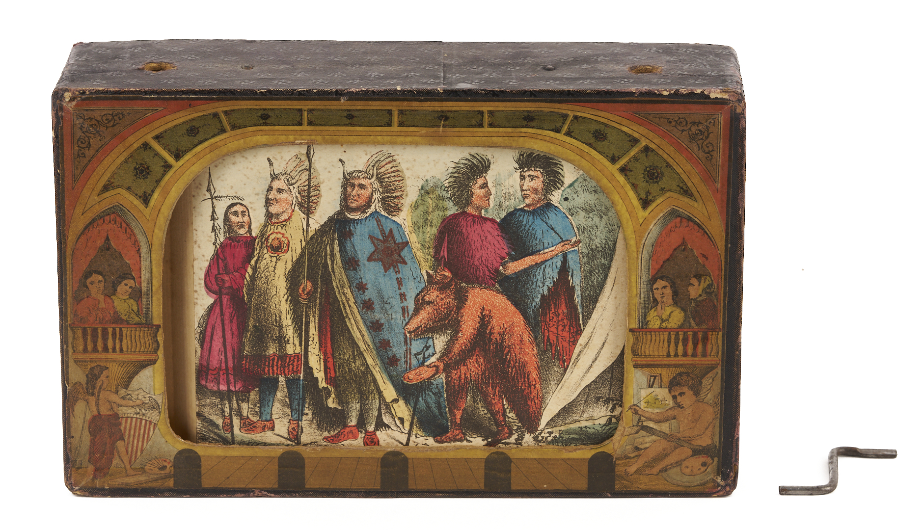 Lot 689: Milton Bradley Historiscope U.S. History Pictogram