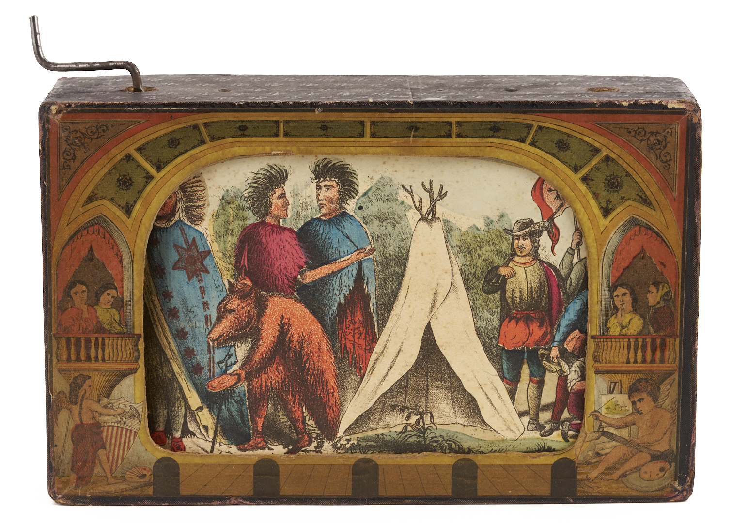 Lot 689: Milton Bradley Historiscope U.S. History Pictogram