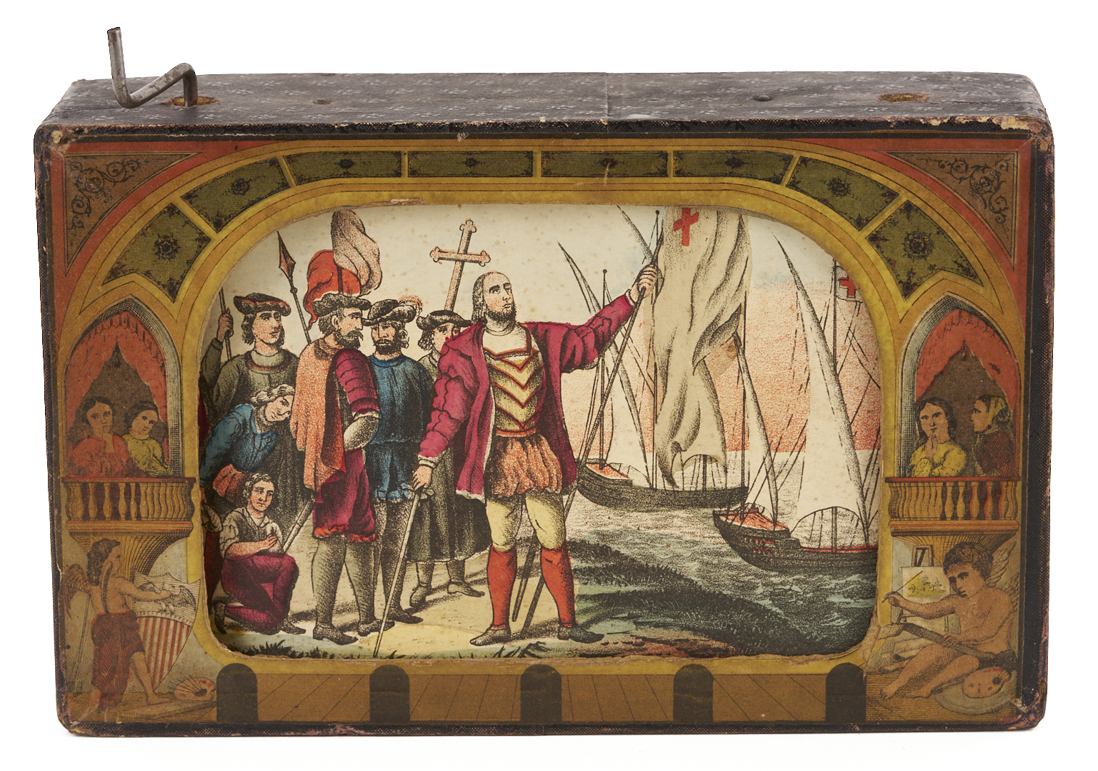 Lot 689: Milton Bradley Historiscope U.S. History Pictogram