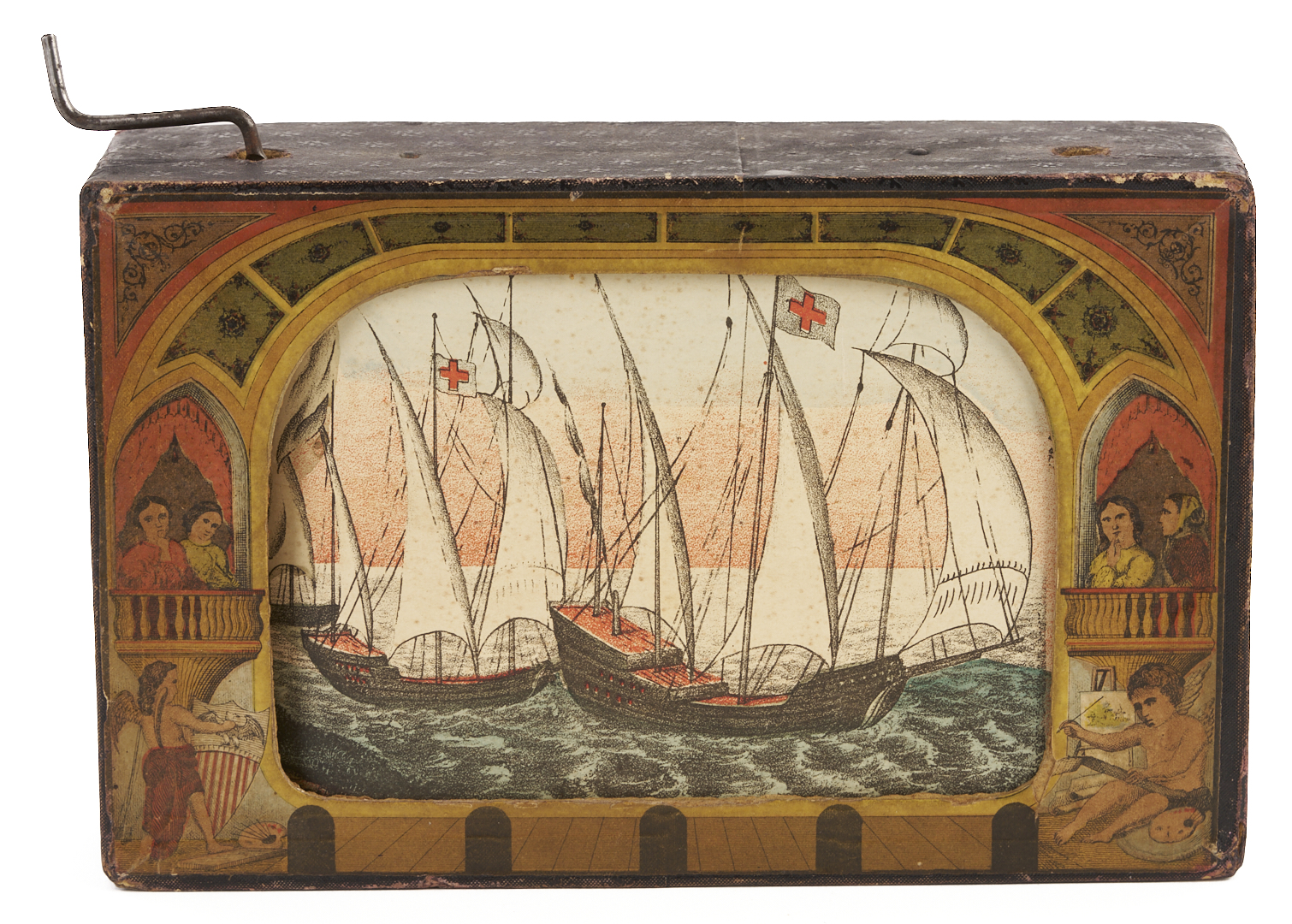 Lot 689: Milton Bradley Historiscope U.S. History Pictogram