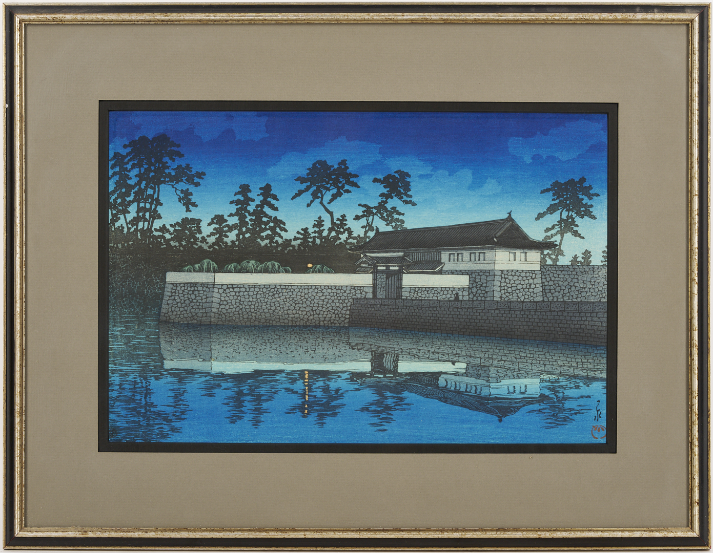 Lot 692: 3 Shin Hanga Japanese Woodblock Prints Incl. Hasui, Soseki, & Arai