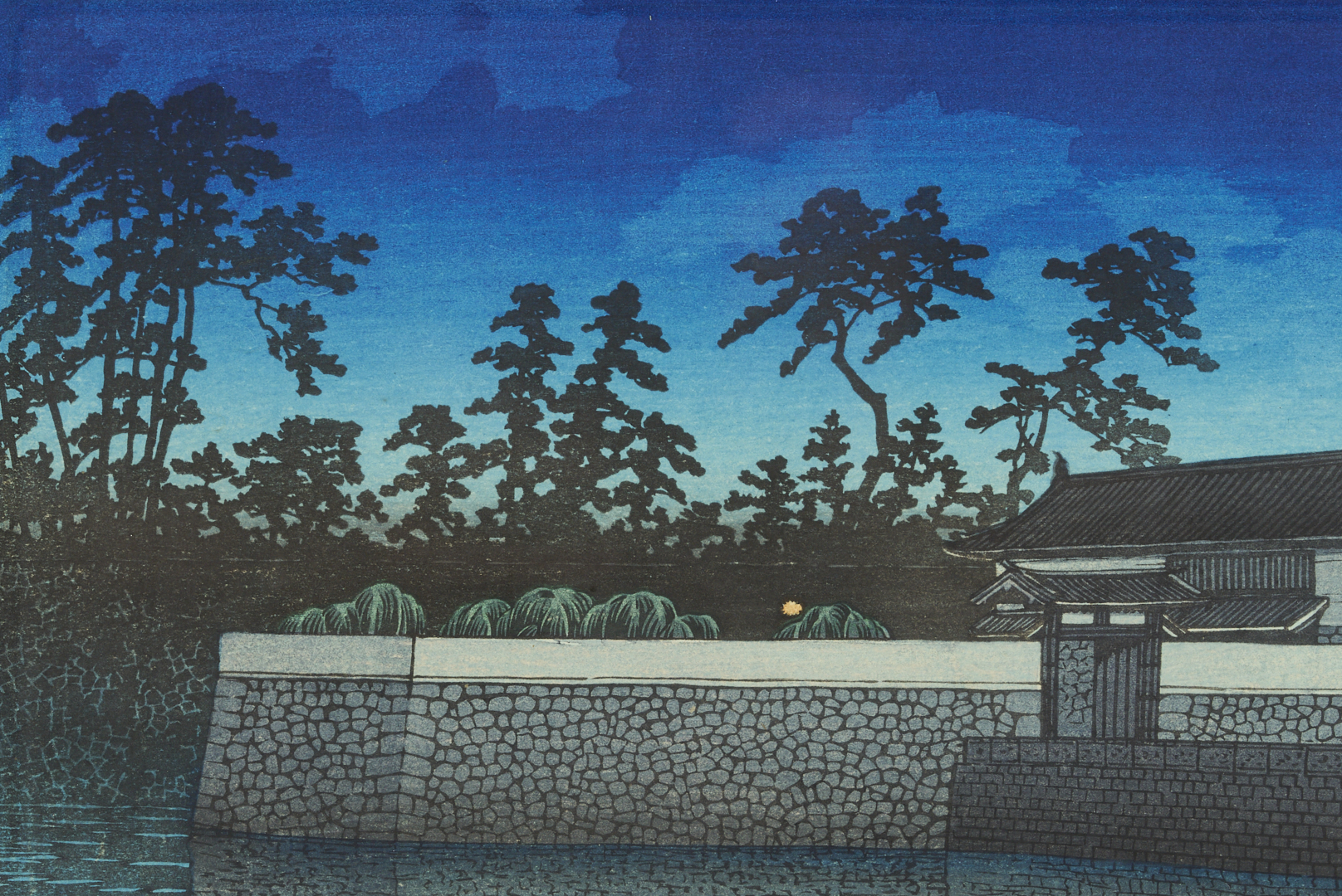 Lot 692: 3 Shin Hanga Japanese Woodblock Prints Incl. Hasui, Soseki, & Arai