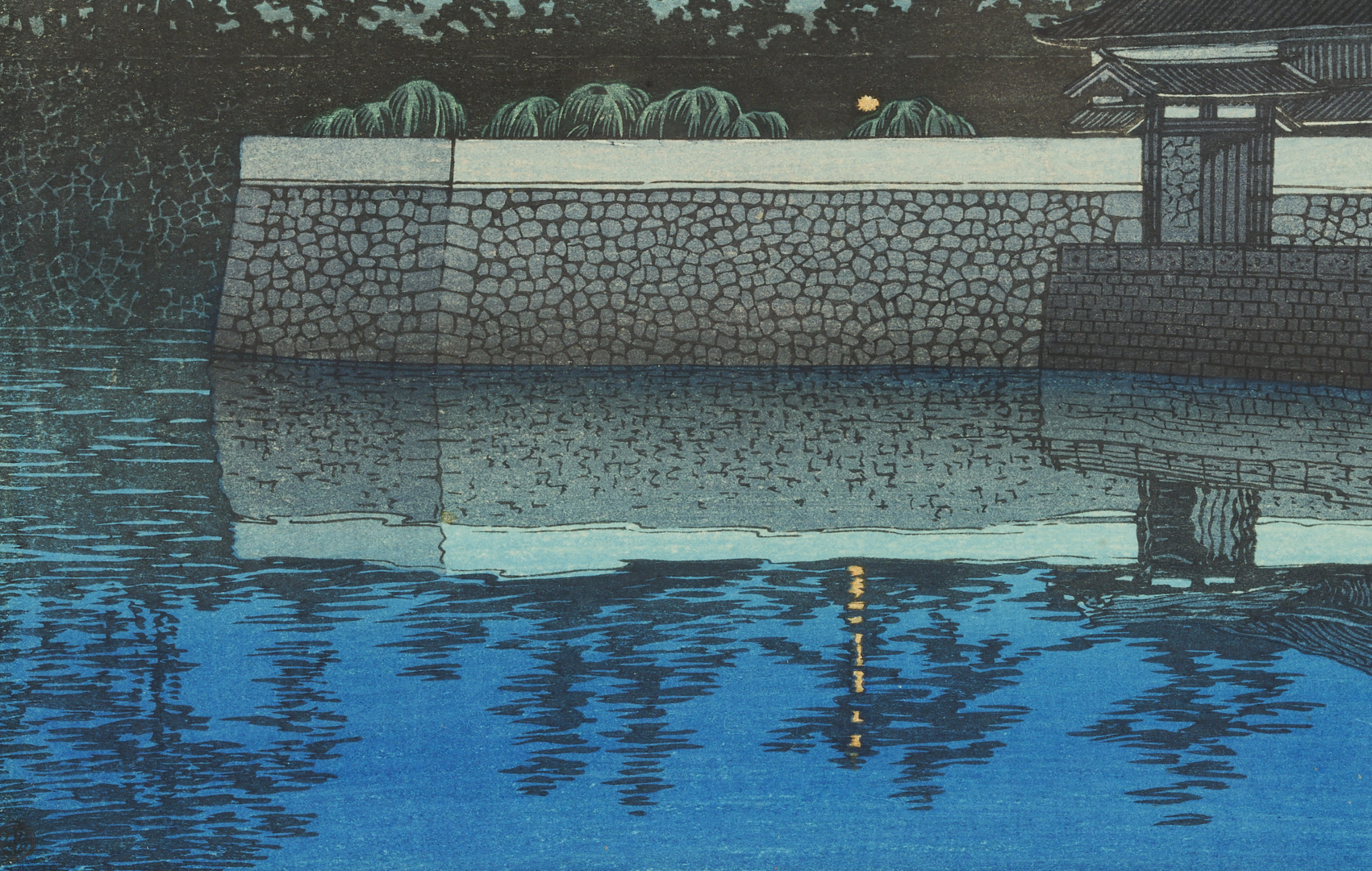 Lot 692: 3 Shin Hanga Japanese Woodblock Prints Incl. Hasui, Soseki, & Arai