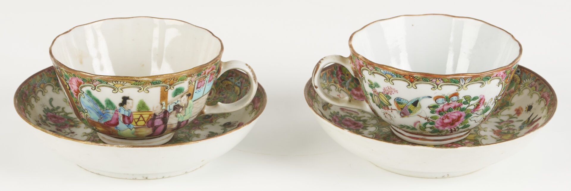 Lot 699: 13 Chinese Rose Medallion Porcelain Pieces