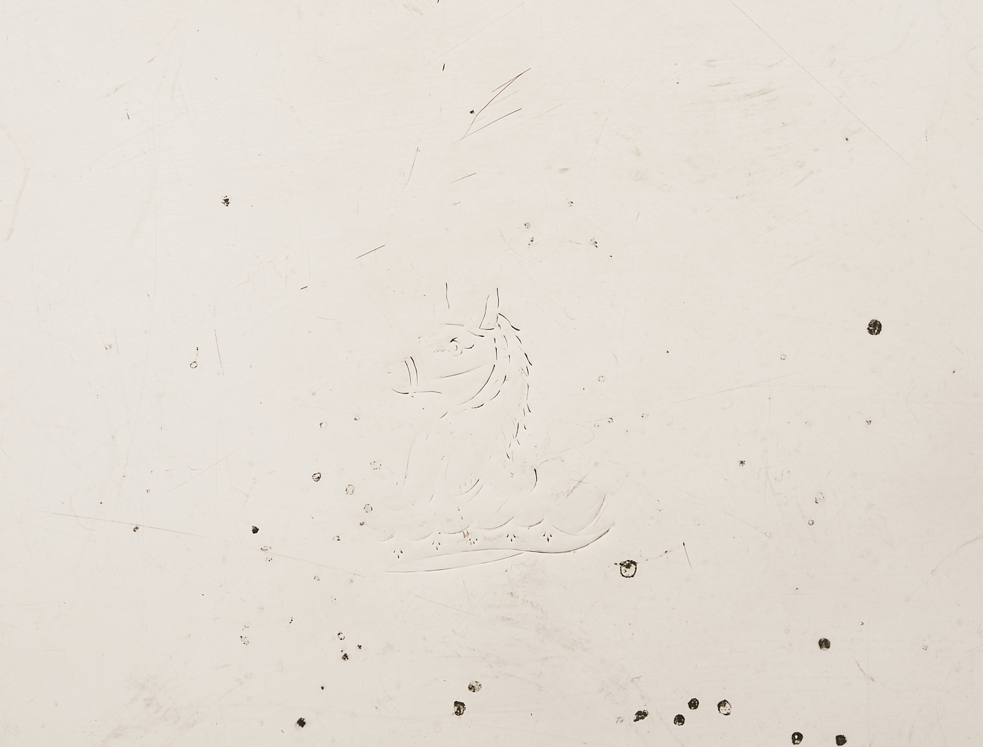 Lot 69: Antique English Sterling Silver 4 pc Tea set with s/p Tray