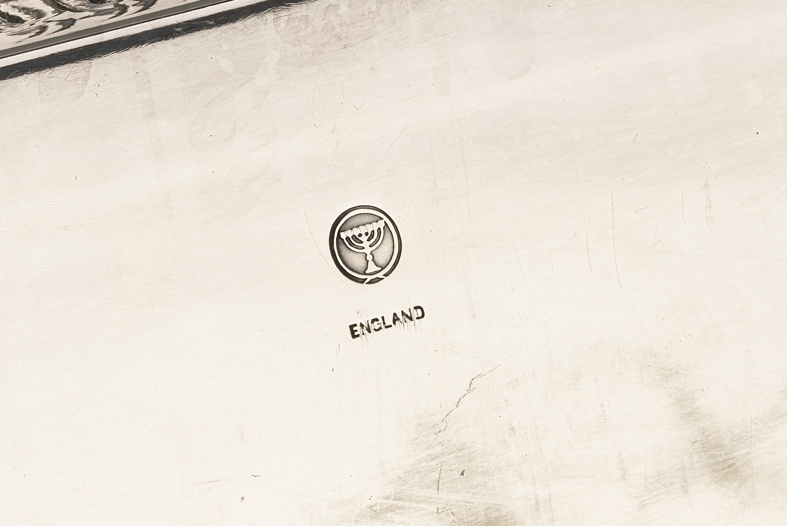 Lot 69: Antique English Sterling Silver 4 pc Tea set with s/p Tray