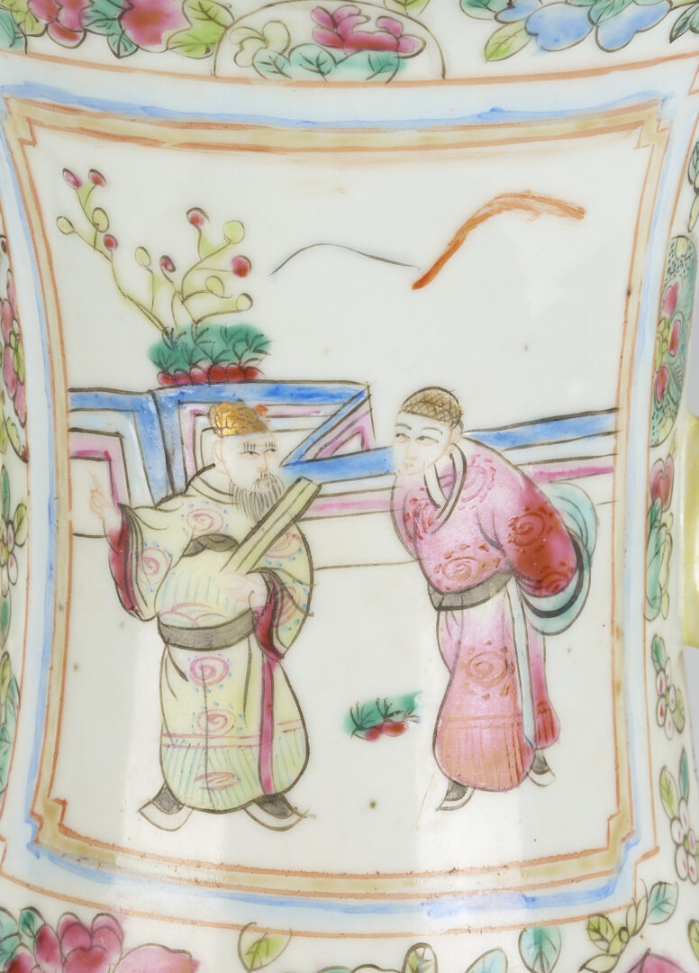 Lot 700: Large Chinese Famille Rose Porcelain Vase