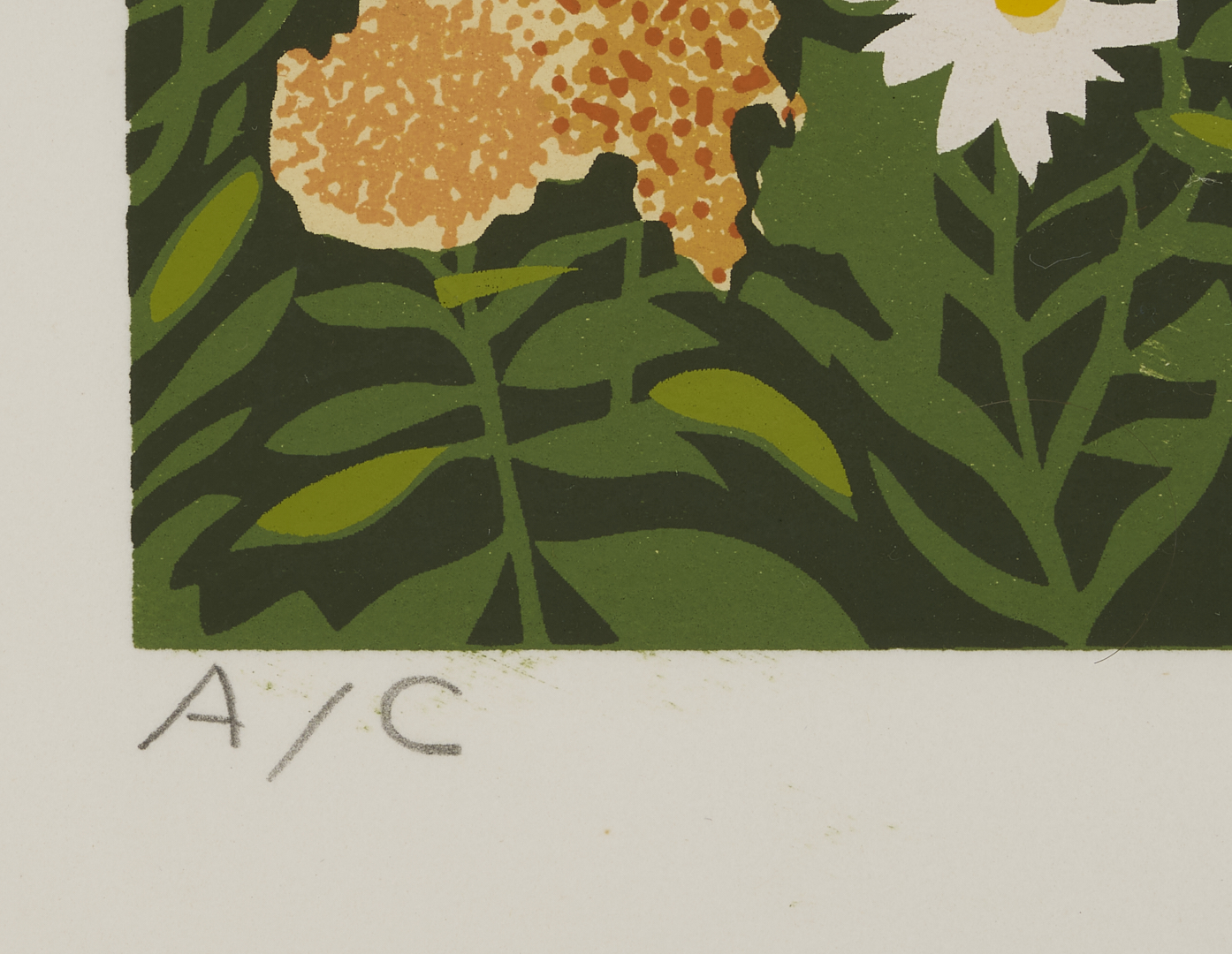 Lot 705: Carroll Cloar Signed Serigraph, Panther Bourne