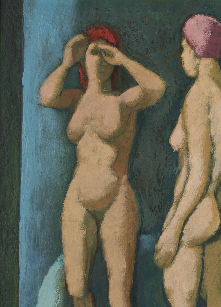 Lot 707: Meyer Wolfe O/B, Two Nude Women