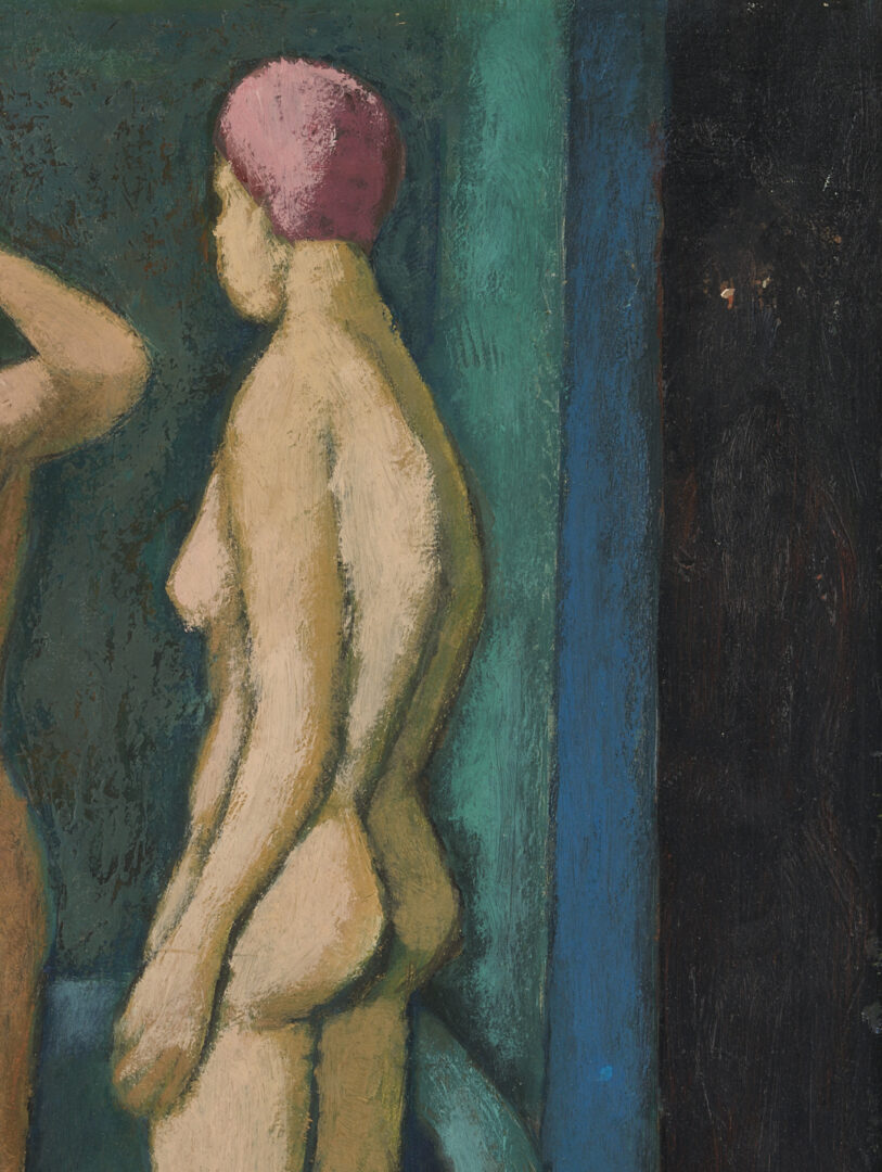 Lot 707: Meyer Wolfe O/B, Two Nude Women