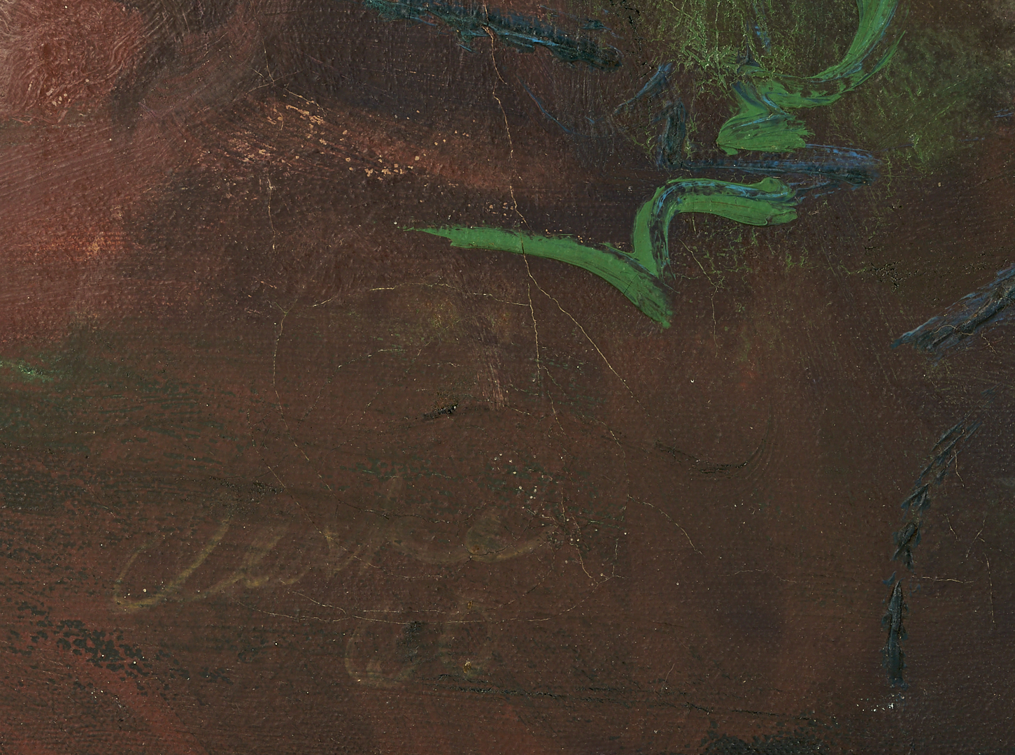 Lot 710: Richard Clarke O/C Painting, Bloom, 1960