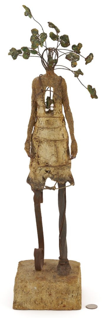 Lot 711: Johan Hagaman Sculpture, Aristocracy of Clover