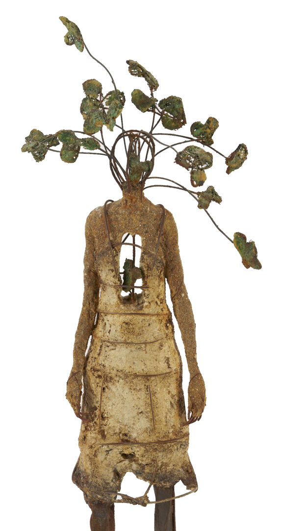 Lot 711: Johan Hagaman Sculpture, Aristocracy of Clover