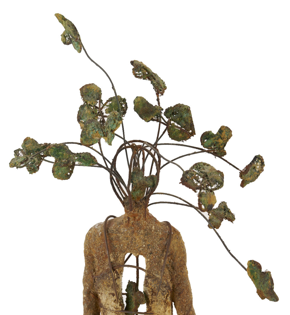 Lot 711: Johan Hagaman Sculpture, Aristocracy of Clover