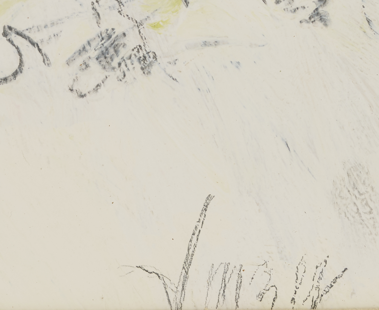 Lot 713: Charles Inzer Oil Painting, Girl with Cat