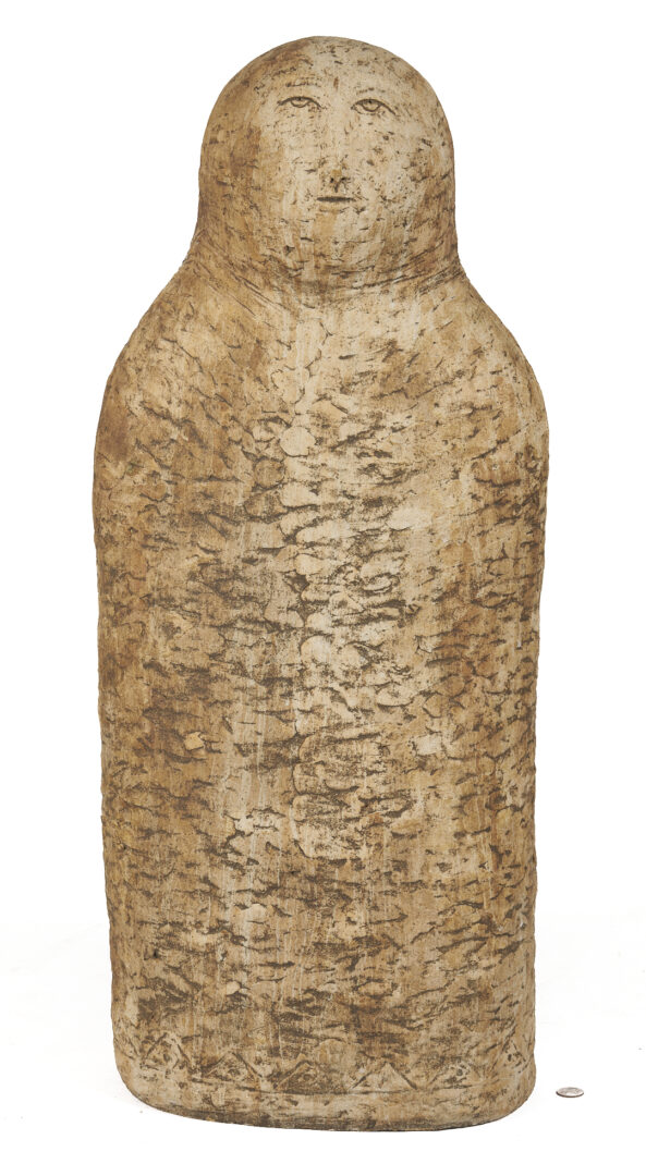 Lot 714: Large Olen Bryant Ceramic Figural Sculpture