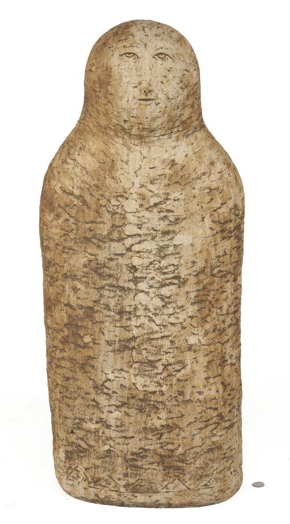 Lot 714: Large Olen Bryant Ceramic Figural Sculpture