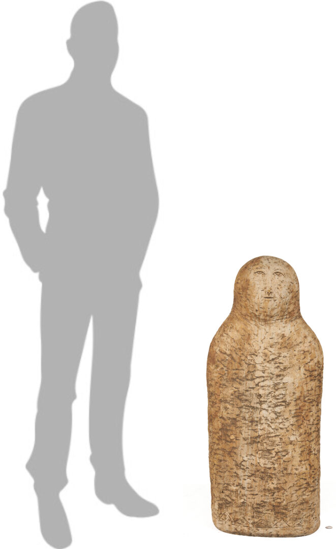 Lot 714: Large Olen Bryant Ceramic Figural Sculpture