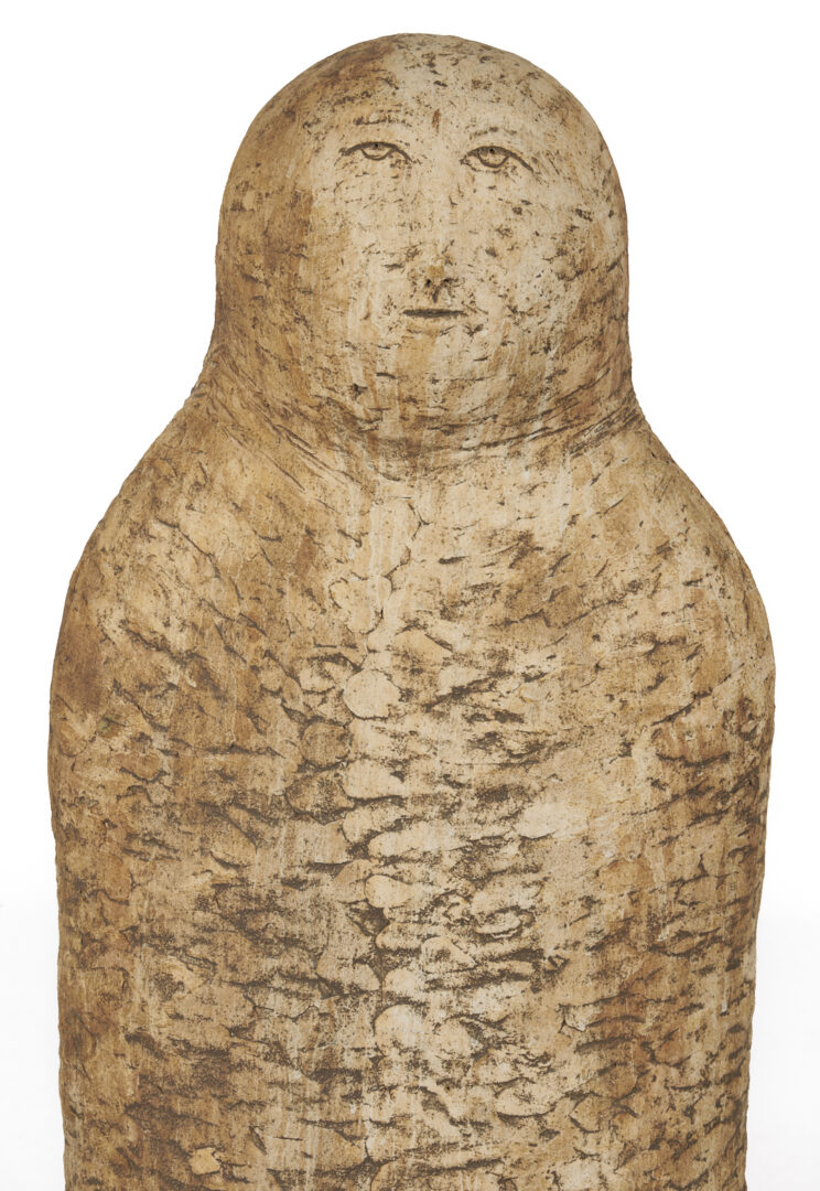 Lot 714: Large Olen Bryant Ceramic Figural Sculpture