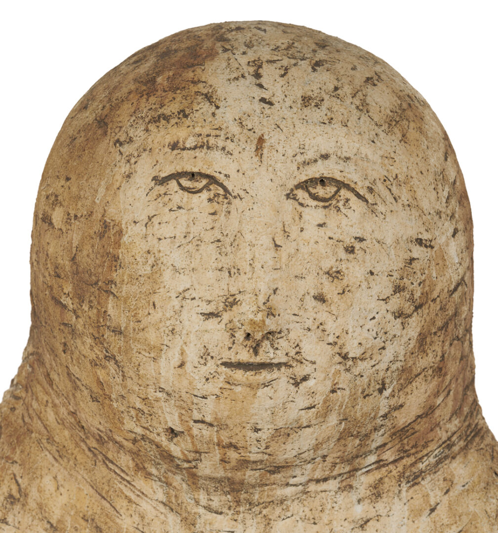 Lot 714: Large Olen Bryant Ceramic Figural Sculpture