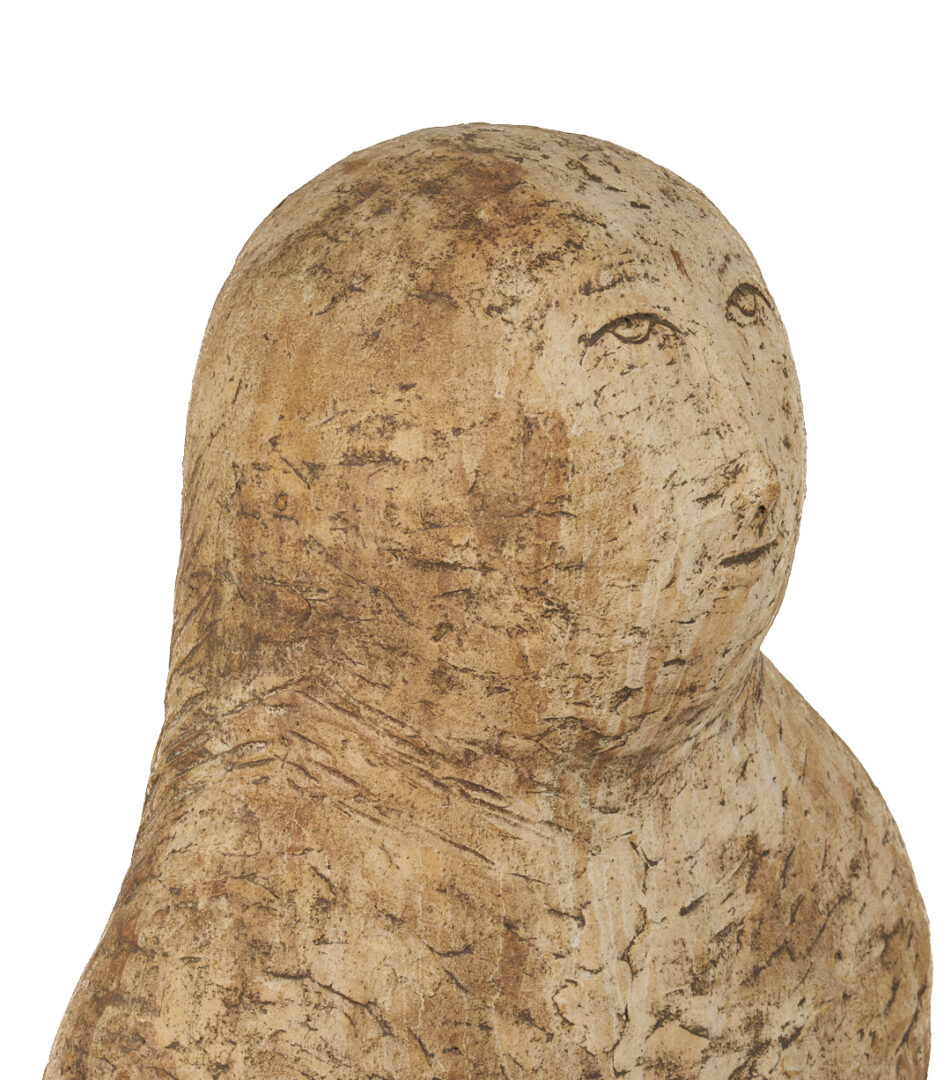 Lot 714: Large Olen Bryant Ceramic Figural Sculpture