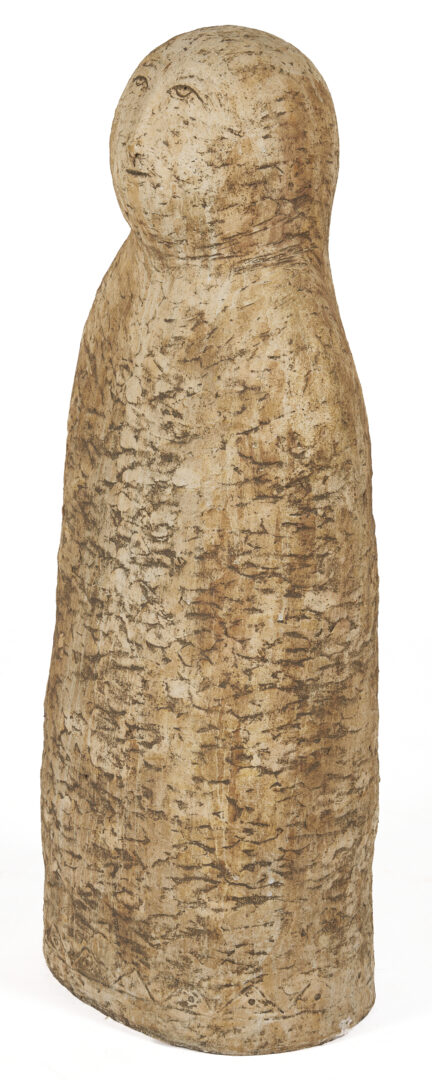 Lot 714: Large Olen Bryant Ceramic Figural Sculpture