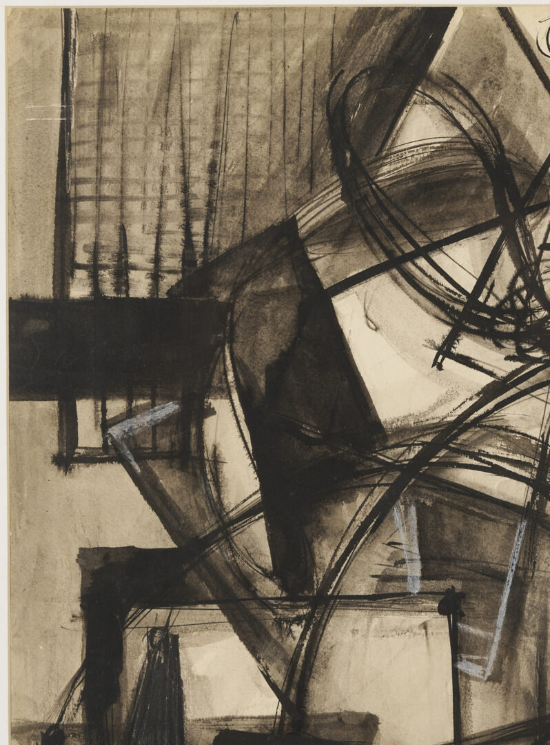 Lot 720: Grace Martin Taylor Abstract W/C Painting