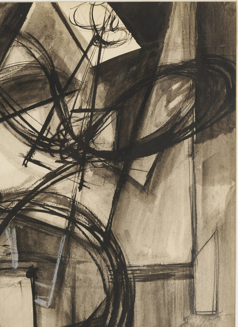 Lot 720: Grace Martin Taylor Abstract W/C Painting