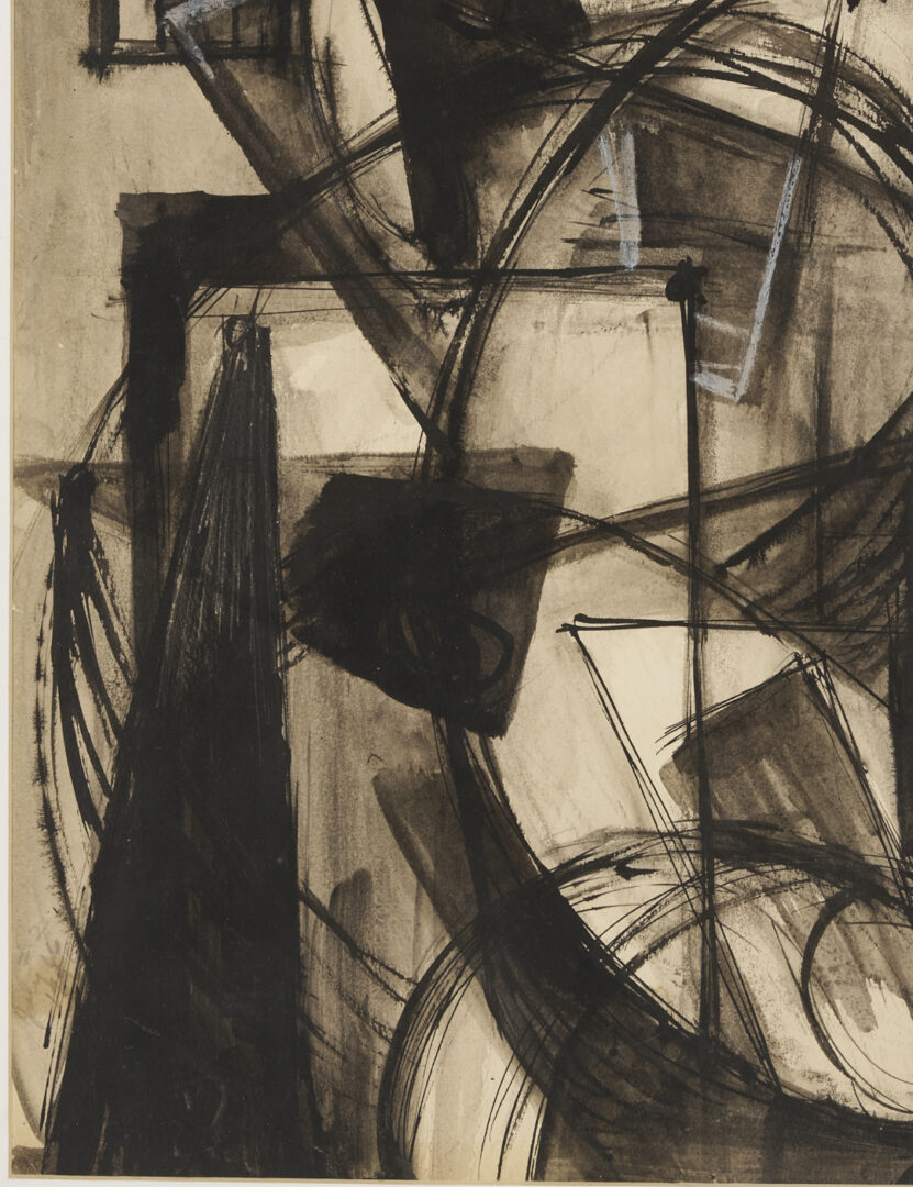 Lot 720: Grace Martin Taylor Abstract W/C Painting