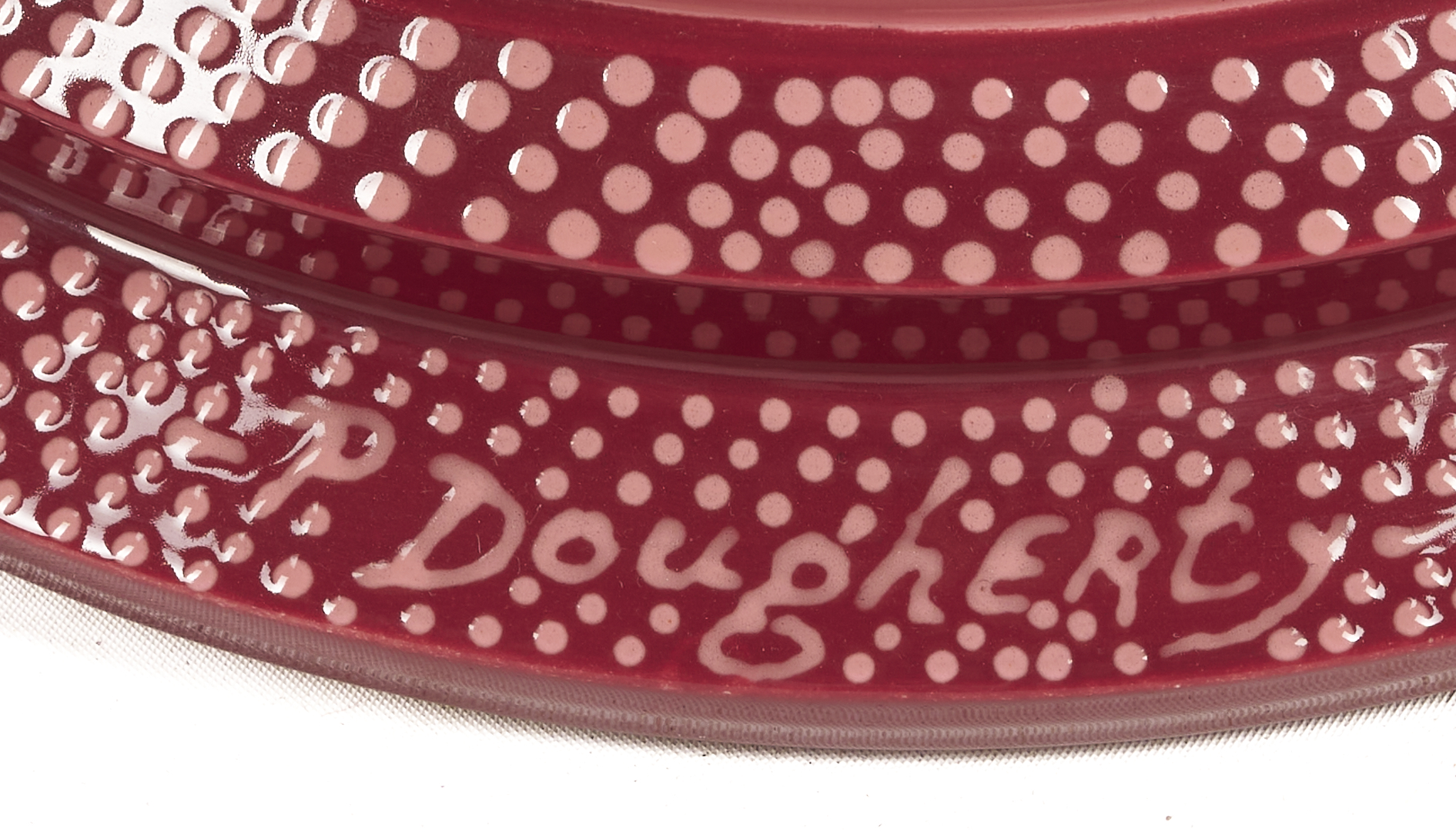 Lot 722: 2 Large Patrick L. Dougherty Ceramic Vessels