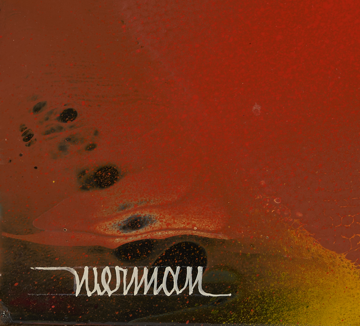 Lot 724: Leonardo Nierman Abstract Oil Painting, Vuelo Nocturno