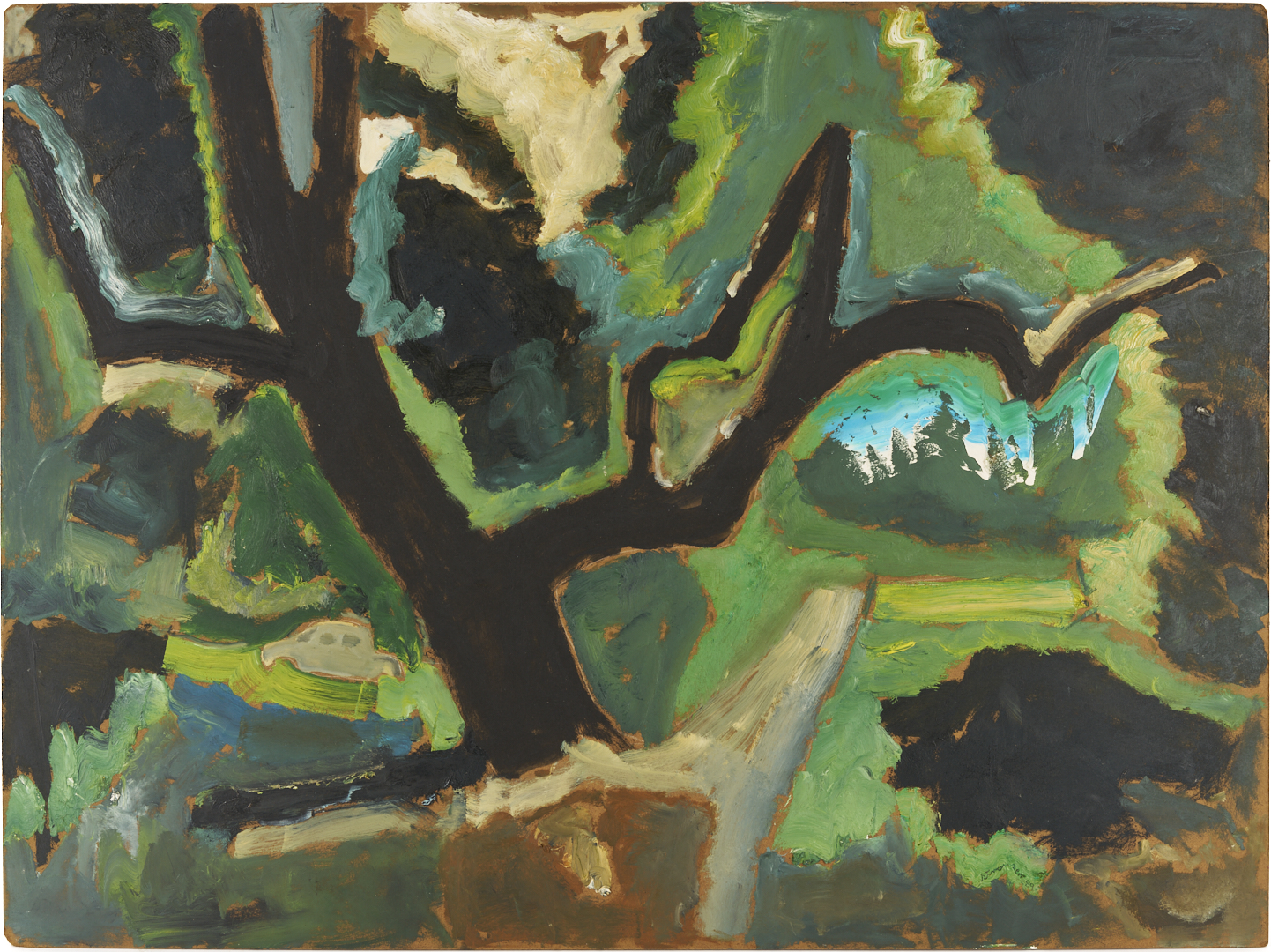 Lot 726: Sterling Strauser Large O/B, “Summer Act 3”