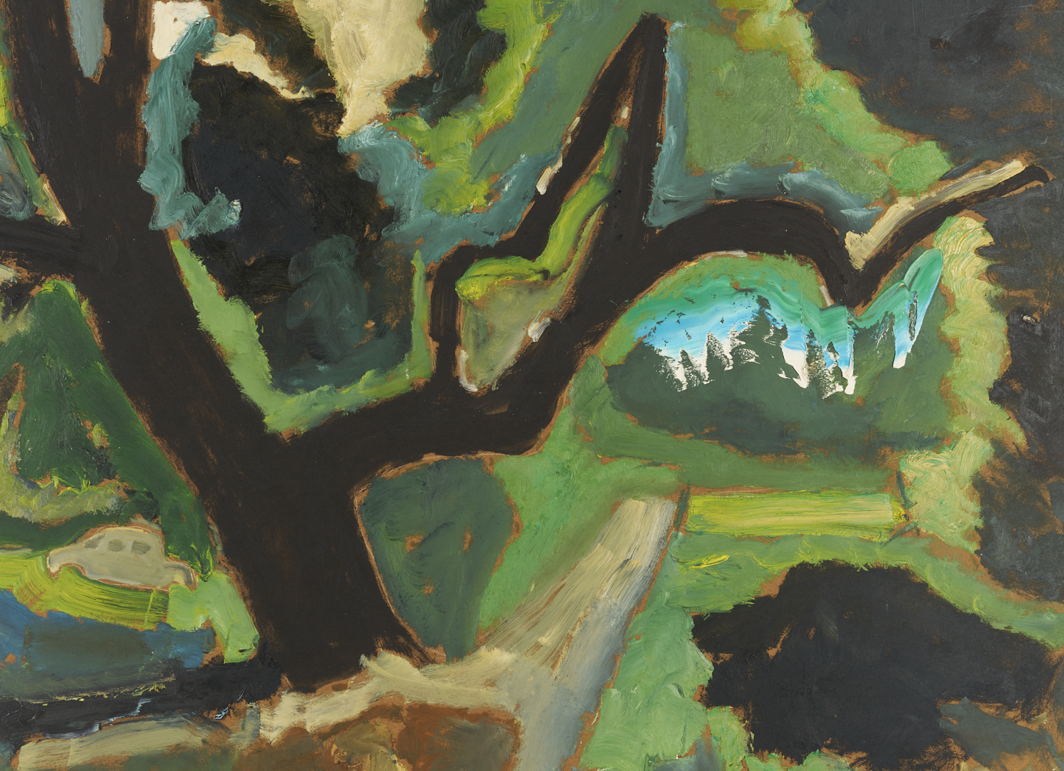 Lot 726: Sterling Strauser Large O/B, “Summer Act 3”