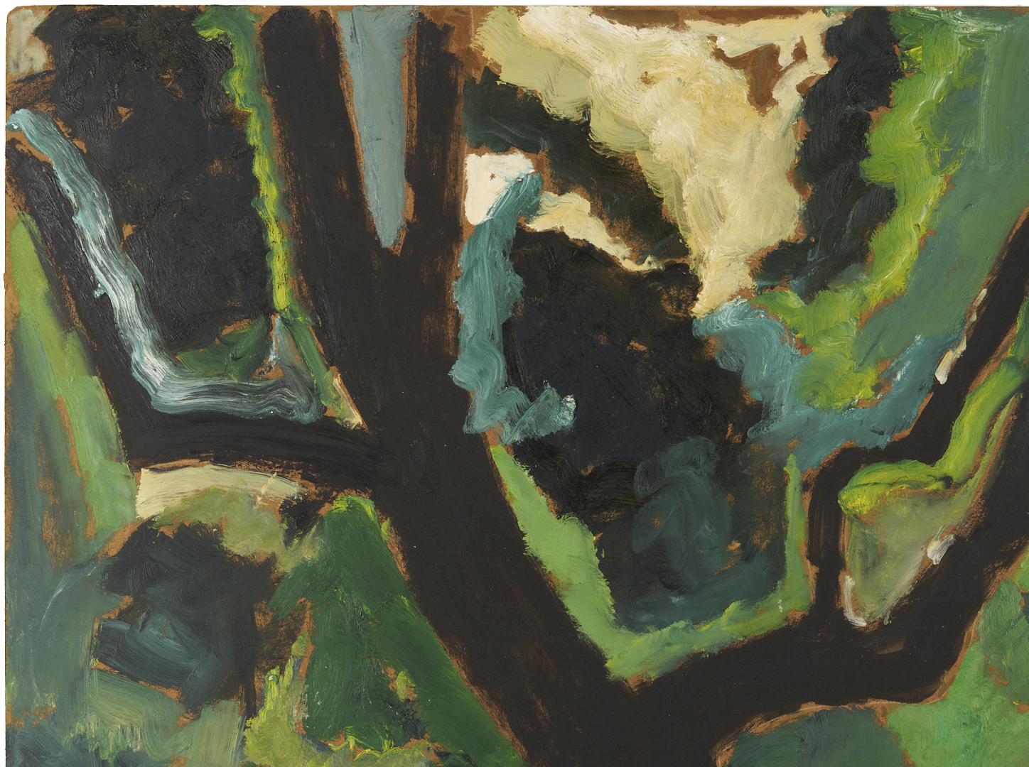 Lot 726: Sterling Strauser Large O/B, “Summer Act 3”