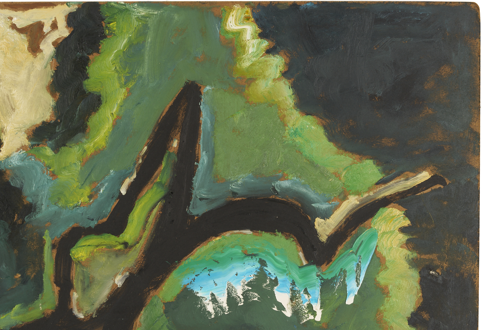 Lot 726: Sterling Strauser Large O/B, “Summer Act 3”