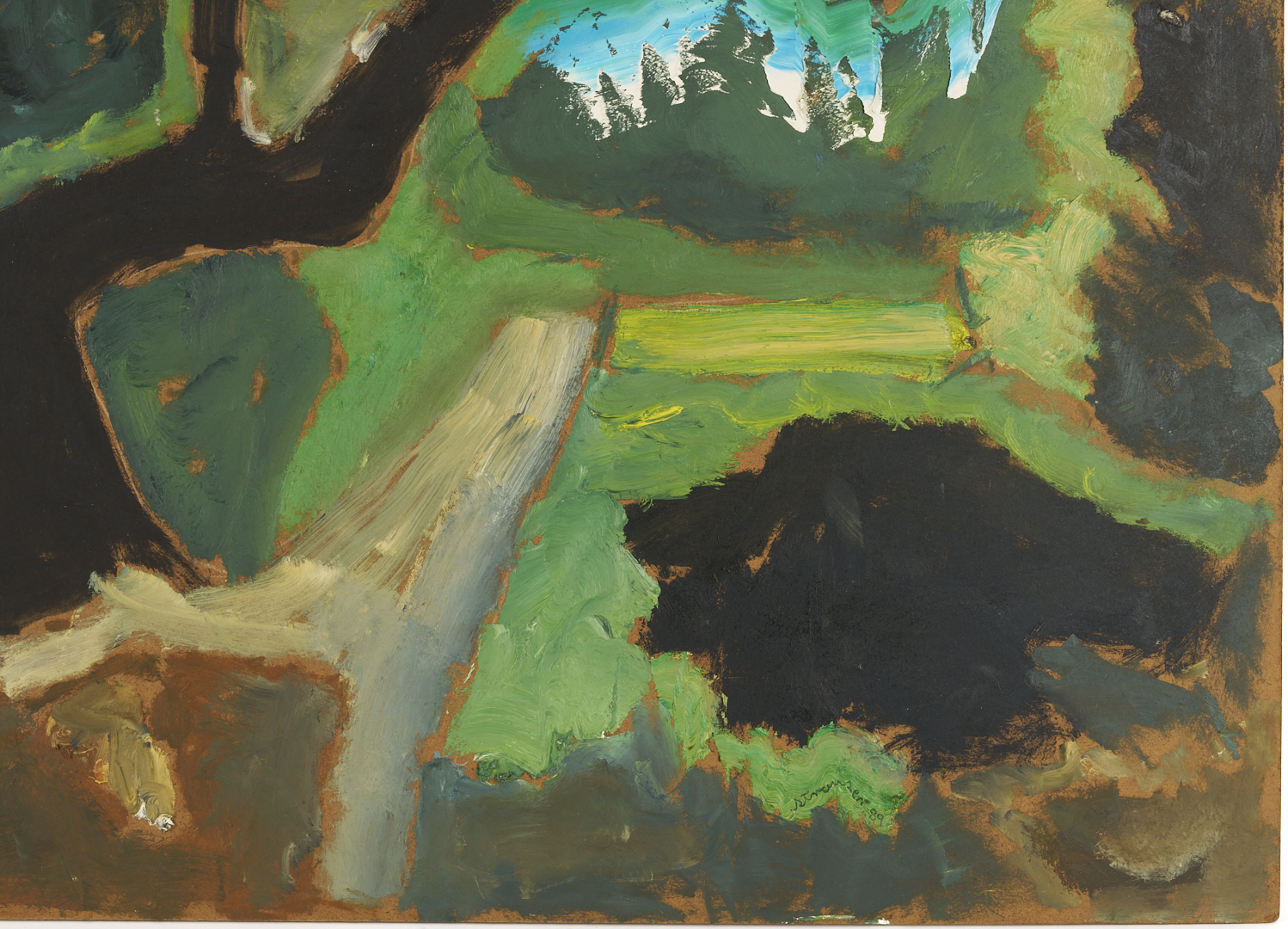 Lot 726: Sterling Strauser Large O/B, “Summer Act 3”