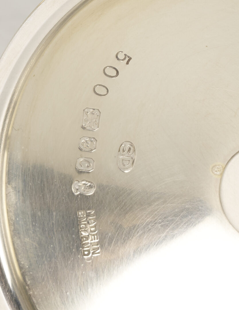 Lot 72: 6 Stuart Devlin Sterling Goblets, Violet Pattern