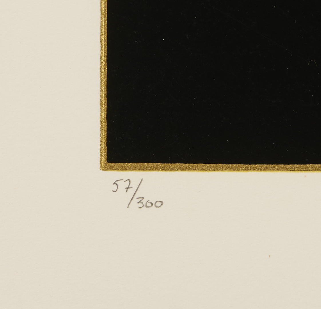 Lot 730: 4 Signed Erte Serigraphs Incl. Fall, The Duel, The Nile, & Tempest