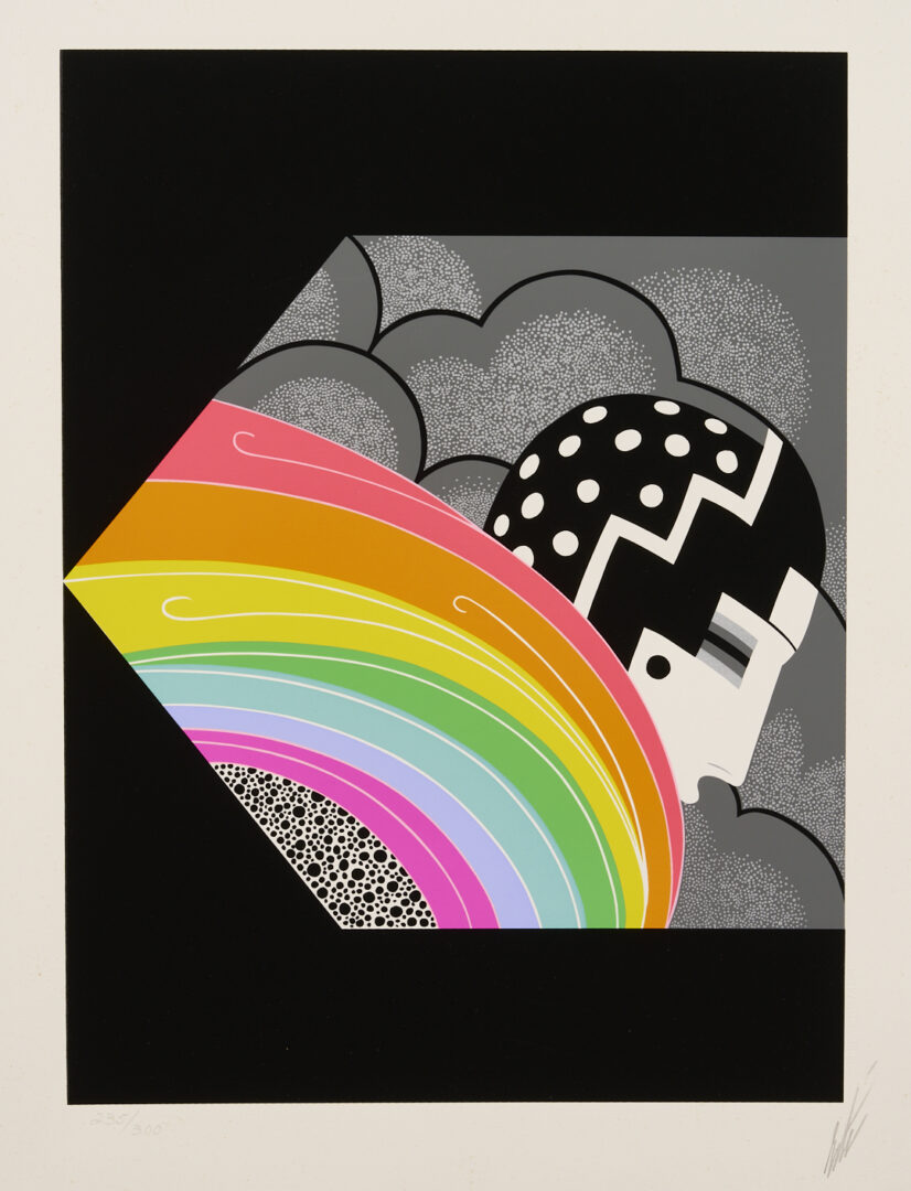 Lot 730: 4 Signed Erte Serigraphs Incl. Fall, The Duel, The Nile, & Tempest