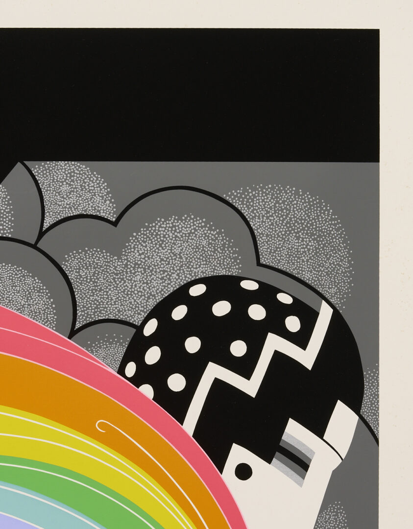 Lot 730: 4 Signed Erte Serigraphs Incl. Fall, The Duel, The Nile, & Tempest