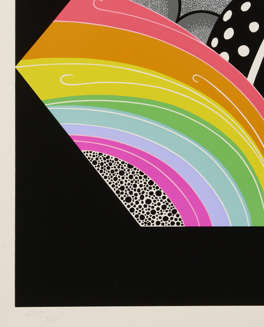 Lot 730: 4 Signed Erte Serigraphs Incl. Fall, The Duel, The Nile, & Tempest