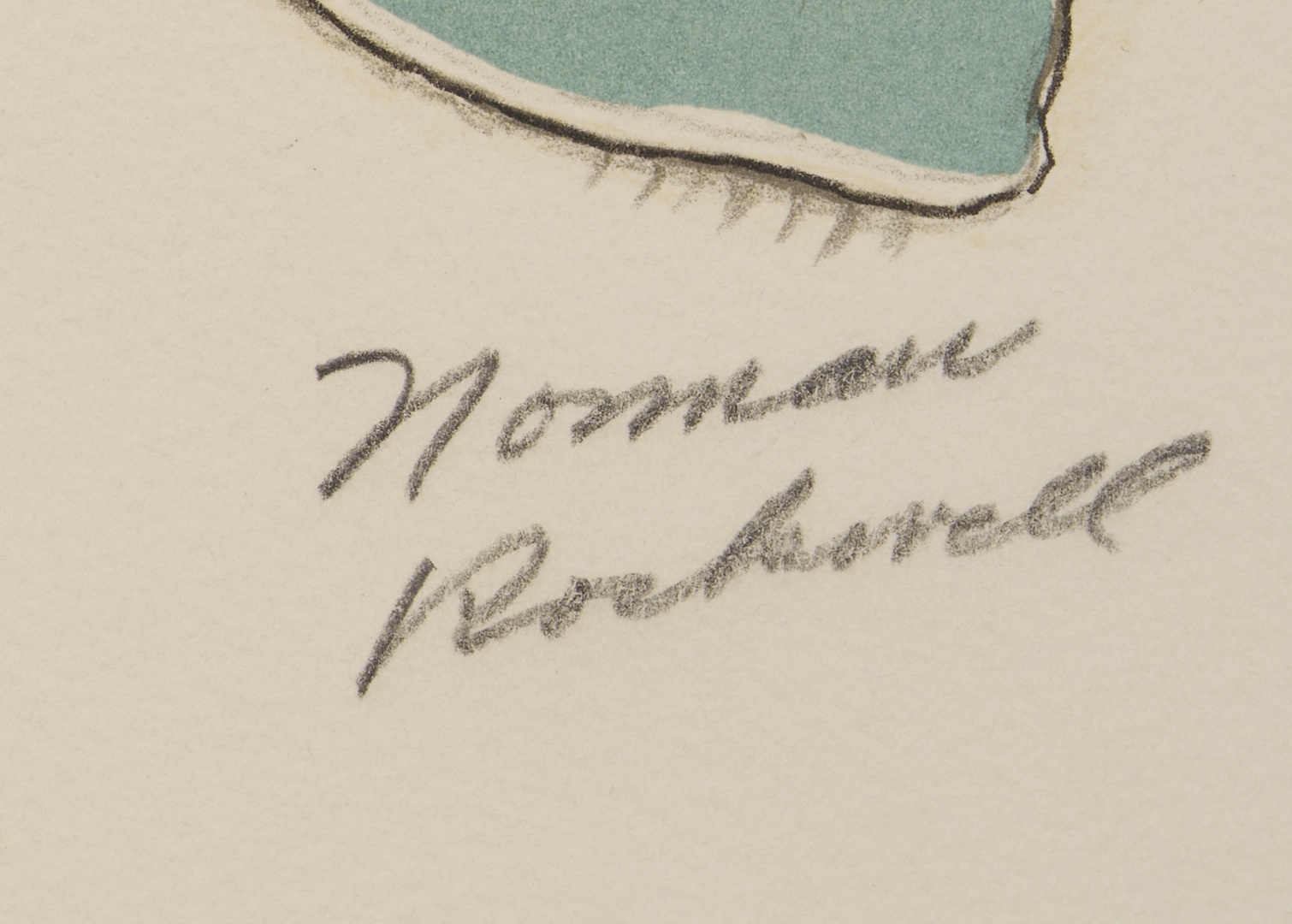 Lot 740: Norman Rockwell Signed Lithograph, Big Day