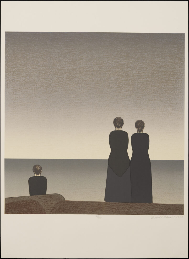 Lot 741: Will Barnet Lithograph, Peter Grimes from the Metropolitan Opera Fine Art II Portfolio