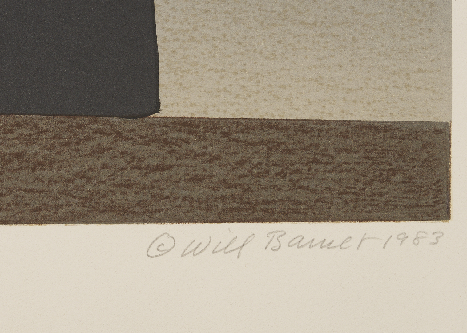 Lot 741: Will Barnet Lithograph, Peter Grimes from the Metropolitan Opera Fine Art II Portfolio