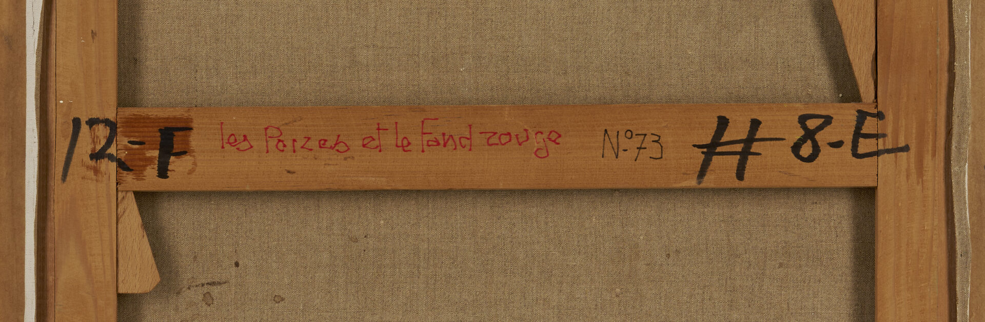 Lot 743: Jean Venitien O/C Painting, Still Life with Pears