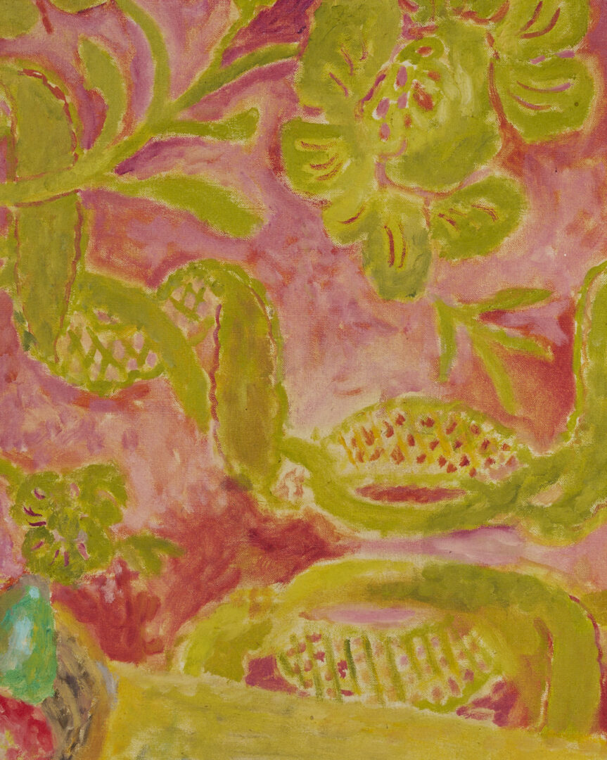 Lot 743: Jean Venitien O/C Painting, Still Life with Pears