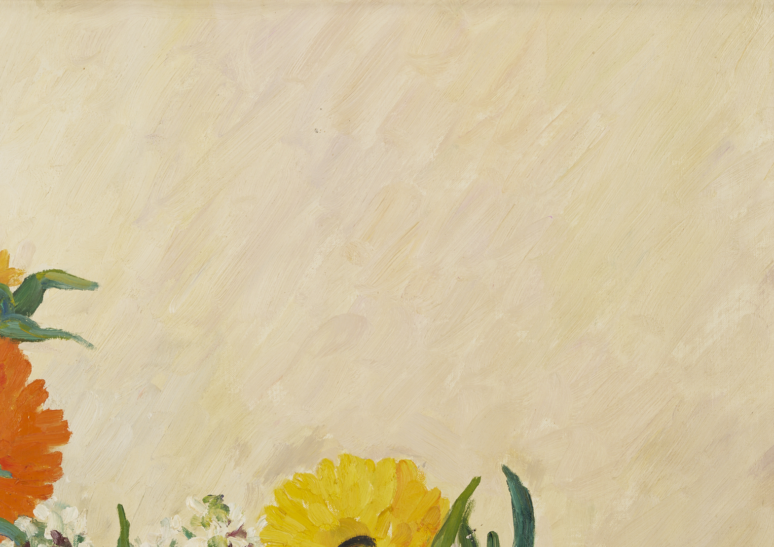 Lot 744: Marie Lucie Nessi-Valtat O/C Floral Still Life Painting