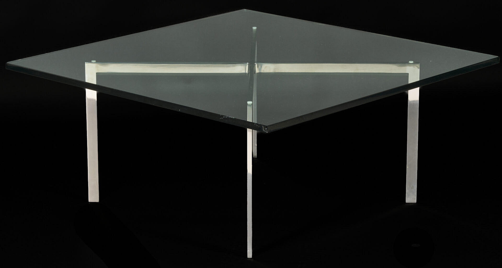 Lot 751: Knoll Barcelona Coffee Table, Miles van der Rohe Design